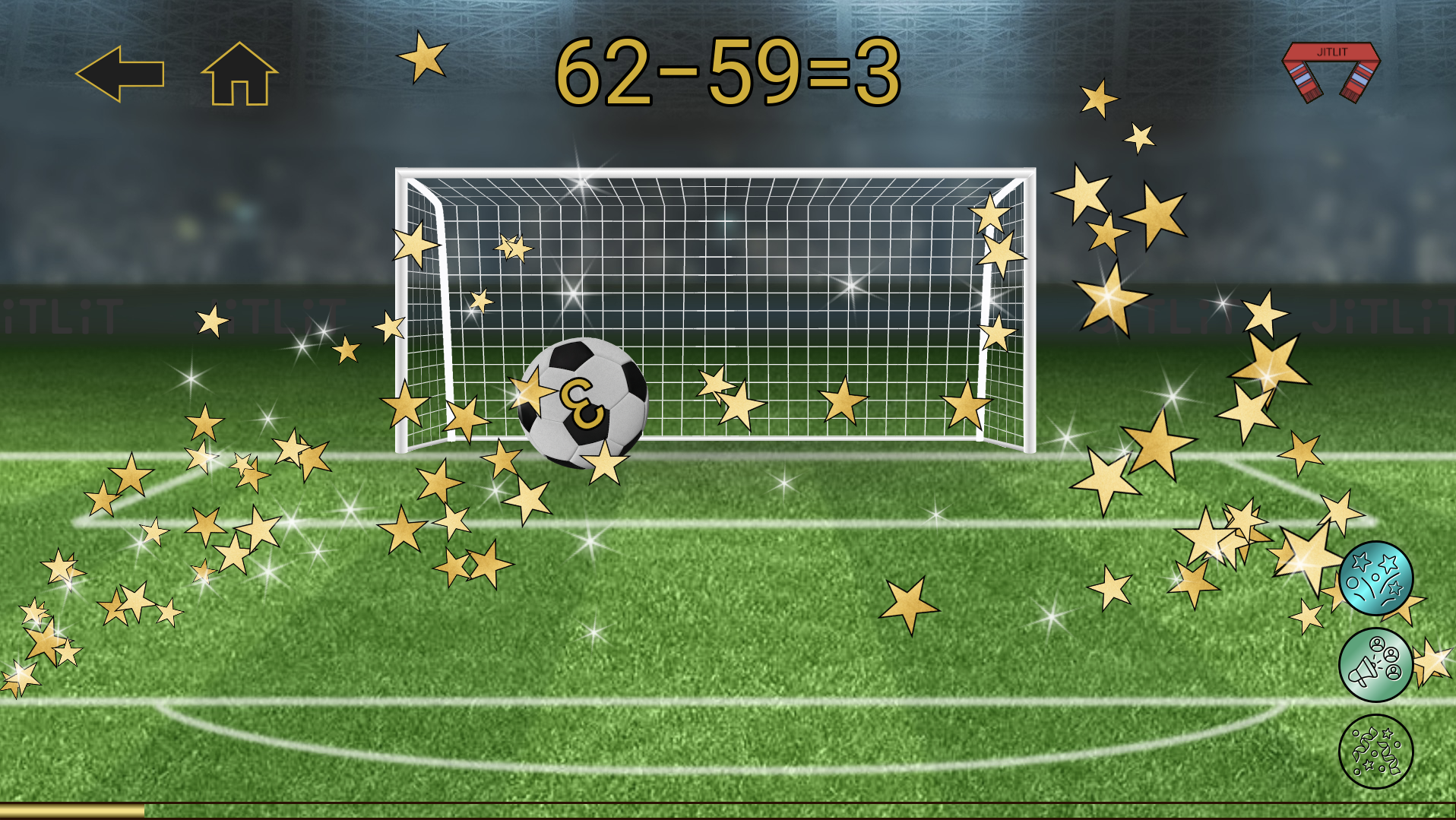 Mental Football Math Game | A fun learning game for kids